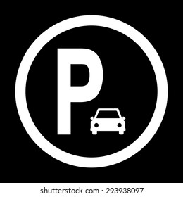 Parking sign. Vector illustration