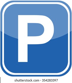 Parking Sign, vector illustration