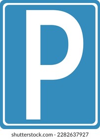 Parking lot sign vector and illustration. Ready for use on your content.