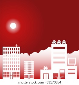 parking structure sun