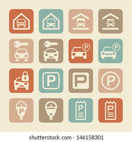 Parking symbols