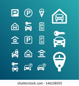 Parking symbols