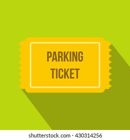 Parking ticket icon
