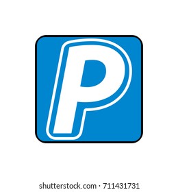parking traffic sign