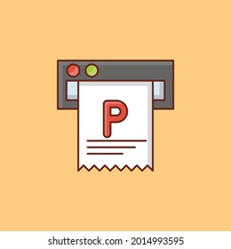 ParkVektorfarbensymbol