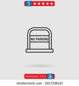 parking vector icon