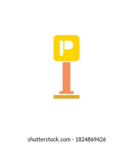 parking vector icon design template