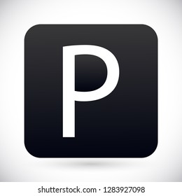 parking vector icon eps 10
