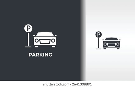Parking Vector, Icon Or Logo Sign Isolated Symbol Illustration