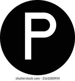 parking Vector illustration on a transparent background. Premium quality symmbols. Glyphs vector icons for concept and graphic design. 
