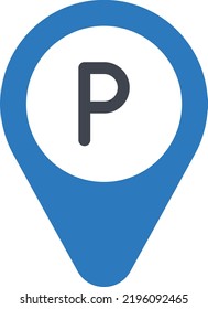 parking Vector illustration on a transparent background. Premium quality symmbols. Thin line vector icons for concept and graphic design. 
