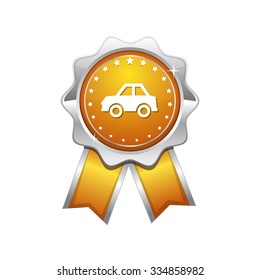 Parking Yellow Vector Icon Design