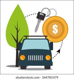 Parking zone graphic design, vector illustration eps10