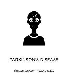 Parkinson's disease icon. Parkinson's disease symbol design from Diseases collection. Simple element vector illustration on white background.