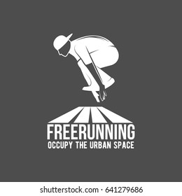 parkour and free running badge