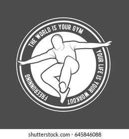 Logo Parkour Images Stock Photos Vectors Shutterstock