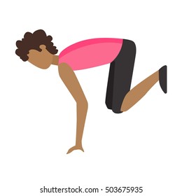 Parkour trick people extreme sport cartoon vector silhouette or city sport parkour trick people pose, parkour flat trick vector people jump, fall tricks