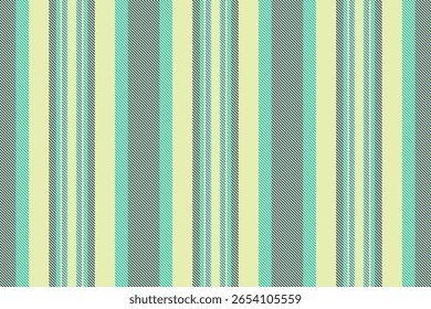 Parm raya textil sin costuras, patrón de líneas de Vertical de presentación. Repita la textura del Vector de fondo de tela en la paleta de colores claros y cian.