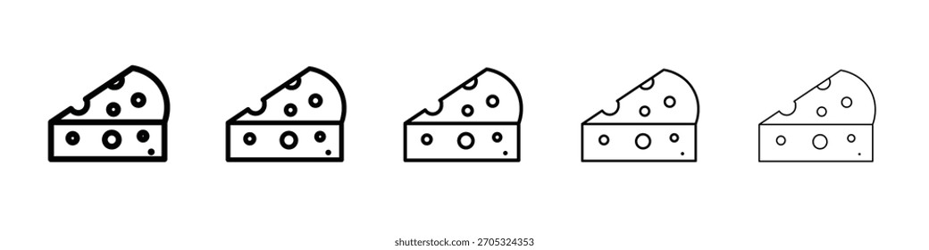 Parmesano icono de diseño, logotipo, App, UI. Ilustración vectorial, EPS