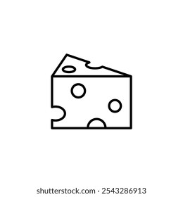 Parmesan icon symbol collection on white background.