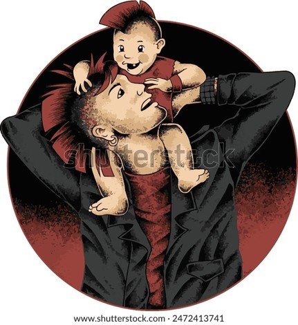 parodi punk tshirt , punk not dead