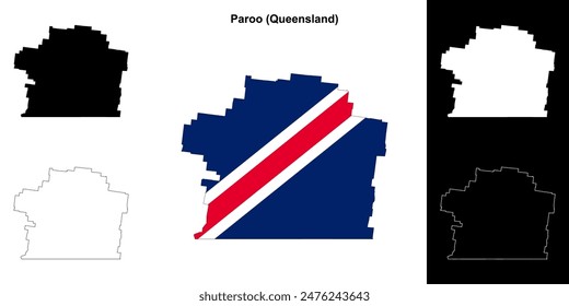 Mapa de Paroo (Queensland)