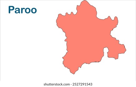 Mapa da subdivisão de Paroo, Distrito de Muzaffarpur, Estado de Bihar, República da Índia, Governo de Bihar, Território indiano, Índia Oriental, política, aldeia, turismo