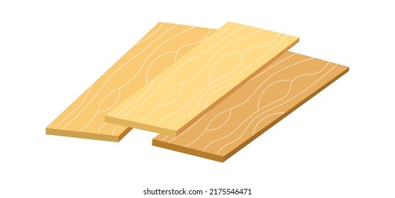 Parquet boards Construction Industry. Vector illustration