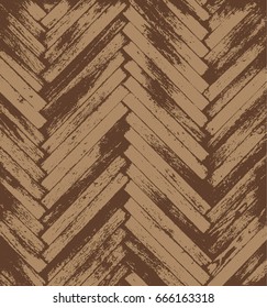 Parquet floor pattern, in two brown shades