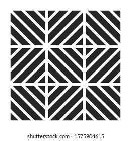 Parquet floor vector icon.Black vector icon isolated on white background parquet floor.