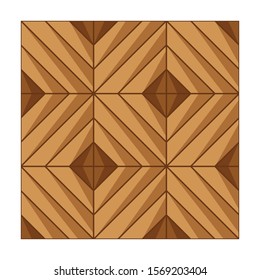 Parquet floor vector icon.Cartoon vector icon isolated on white background parquet floor.