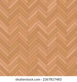 Parquet flooring - rectangles herringbone pattern, color vector seamless repeatable pattern texture background