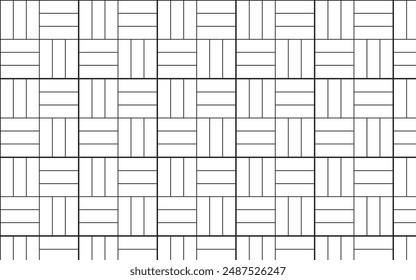 Parquet flooring wood pattern.Vector illustration pattern parquet for room.