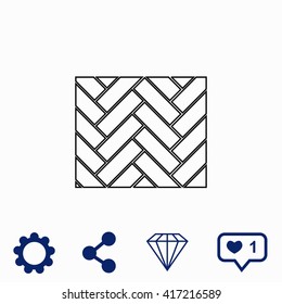 Parquet icon.