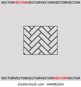 Parquet icon.