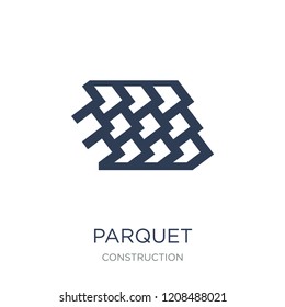 Parquet icon. Trendy flat vector Parquet icon on white background from Construction collection, vector illustration can be use for web and mobile, eps10