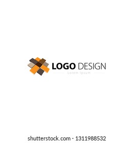 Parquet Logo Design, laminate, flooring, tiles - Vector