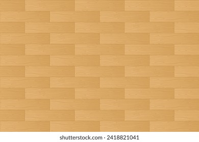 Parquet seamless pattern. Wooden floor background. Wood grain texture.