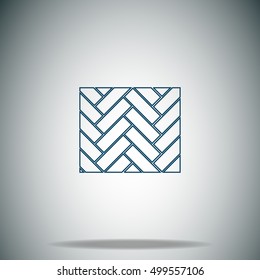 Parquet vector icon
