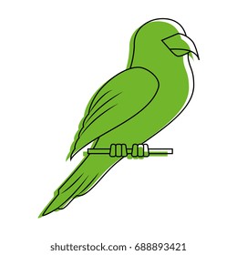 parrot bird icon