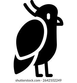 Parrot, Bird. Vector Web Icon