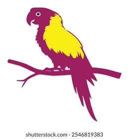 Parrot and Cat Silhouette Vector - Unique Animal Design on White Background for Artistic Projects.






 parrot, cat, silhouette, vector, design, animal, bird