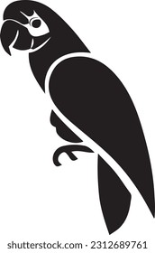 Parrot Cockatoo and parakeet logo concepts and incons