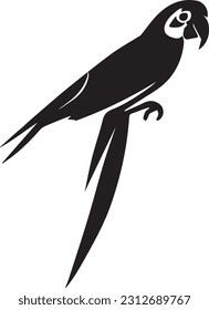 Parrot Cockatoo and parakeet logo concepts and incons