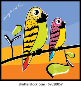 Parrot couple