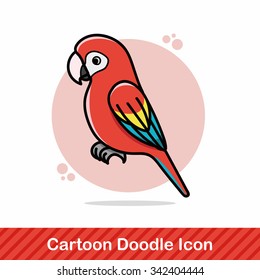 Parrot doodle