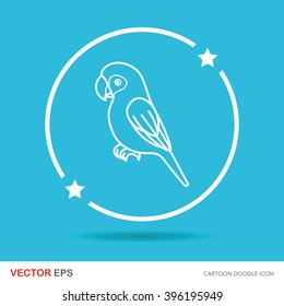 Parrot doodle