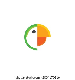 parrot film icon vector illustration template design