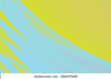 Parrot florescent color with light blue color abstract background
with curvy shape sharp edges background half-on-half color partition in the background image