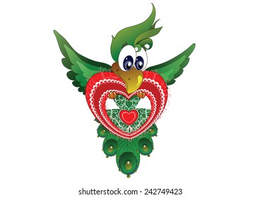 Parrot heart